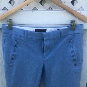 Banana Republic blue cropped Sloan pants 6